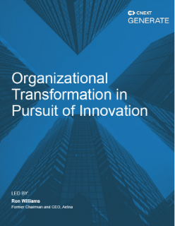 Organizational Transformation in Pursuit of Innovation - Ron Williams 11.2023-1